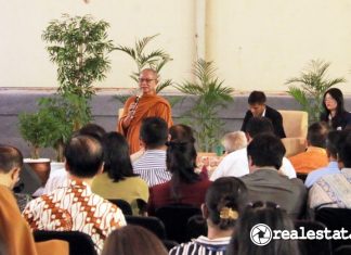 Bhikkhu Dhammasubho Mahāthera, President University Realestat.id dok