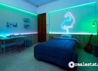 Dekorasi rumah kecil tapi mewah dengan pencahayaan pintar WiZ Fairy Light dan WiZ Smart Flex Strip-RealEstat.id