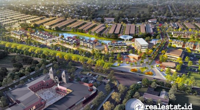 District East Karawang yang dikembangkan Triniti Land dan Alfaland Group (Foto: Istimewa)