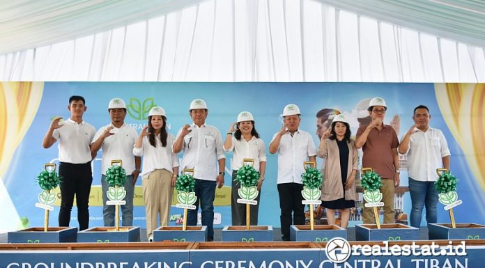 Central Group menggelar Groundbreaking Ceremony proyek perumahan Central Tiban, Batam, Sabtu, 21 Desember 2024. (Foto: Istimewa)