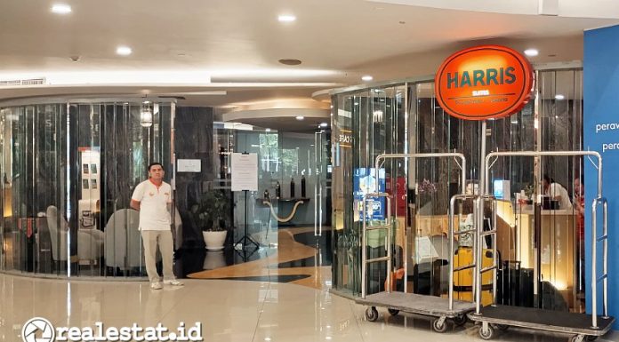 Hotel Harris Suites FX Jakarta yang berada di dalam kawasan mixed-use (Foto: Realestat.id)