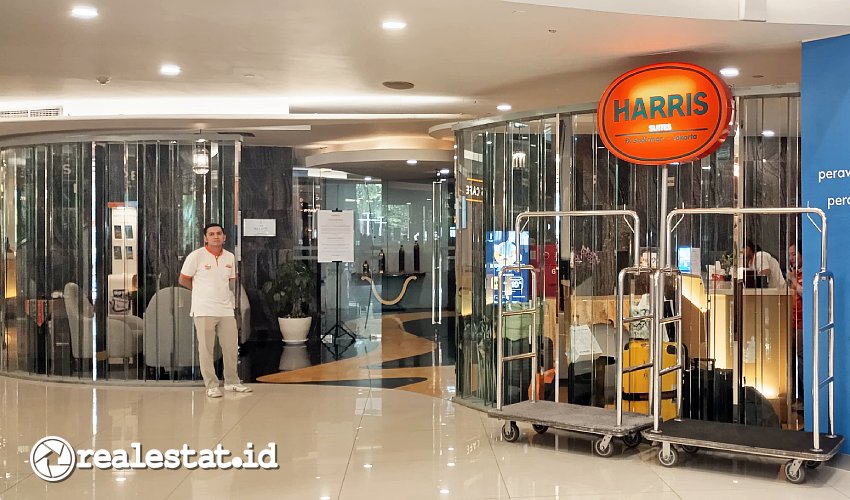 Hotel Harris Suites FX Jakarta yang berada di dalam kawasan mixed-use (Foto: Realestat.id)