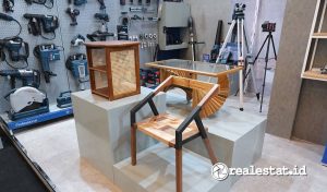 Karya pemenang pertama Bosch Woodworking Competition 2024. (Sumber: Bosch Indonesia)