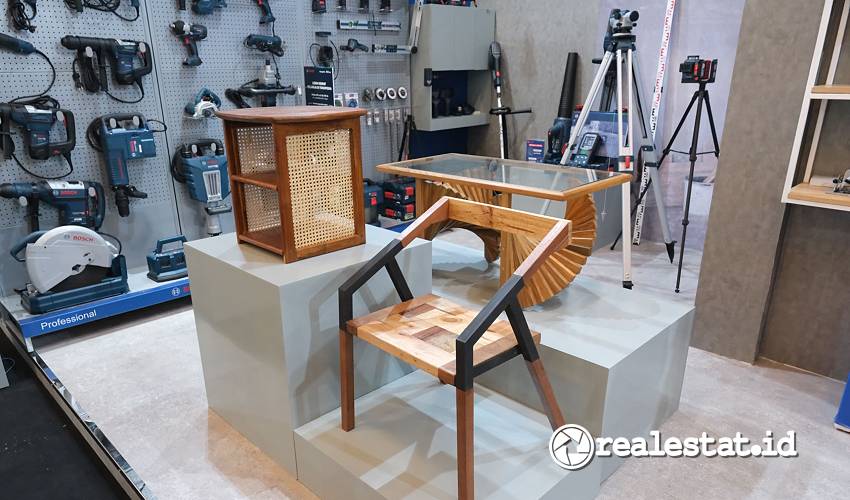 Karya pemenang pertama Bosch Woodworking Competition 2024. (Sumber: Bosch Indonesia)