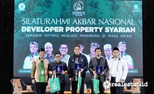 Silaturahmi Akbar Nasional (SILAKNAS IX 2024) yang diselenggarakan oleh Asosiasi Developer Property Syariah (ADPS), Rabu, 4 Desember 2024. (Foto: Kementerian PKP)