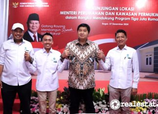 Kementerian PKP Rumah Subsidi Bogor Komposisi Anggaran KPR FLPP Realestat.id dok