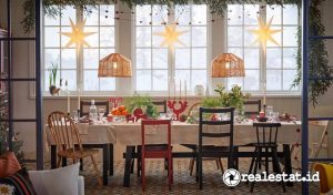 Koleksi IKEA VINTERFINT terdiri dari, ornamen pohon natal, peralatan makan, kertas kado, hingga perlengkapan alat membuat kue yang dapat membuat perayaan Natal 2024 semakin semarak. (Sumber: IKEA Indonesia)