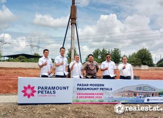 Paramount Petals Groundbreaking Pasar Modern Realestat.id dok