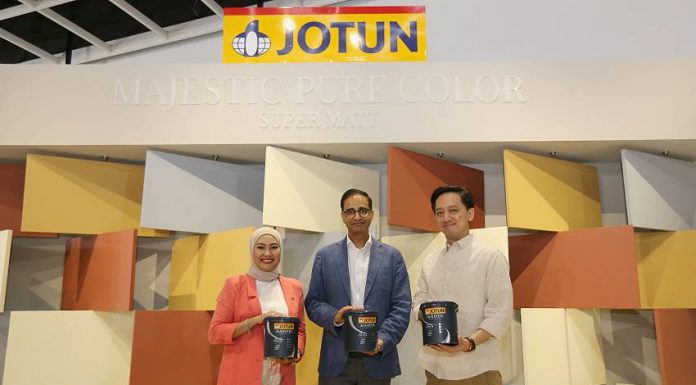 Peluncuran cat tembok interior terbaru Jotun Majestic Pure Color. (Sumber: Jotun Indonesia)