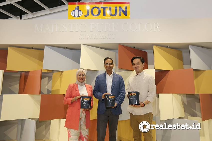 Peluncuran cat tembok interior terbaru Jotun Majestic Pure Color. (Sumber: Jotun Indonesia)