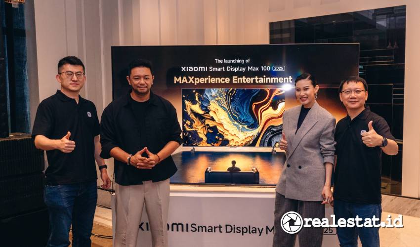 Peluncuran Xiaomi Smart Display Max 100 Pertama di Indonesia-RealEstat.id