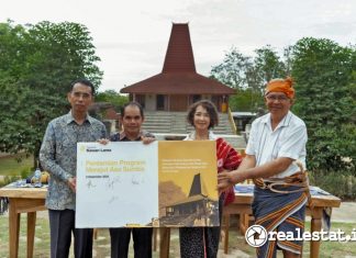 Peresmian Program Merajut Asa Sumba Yayasan Kawan Lama Group Realestat.id dok