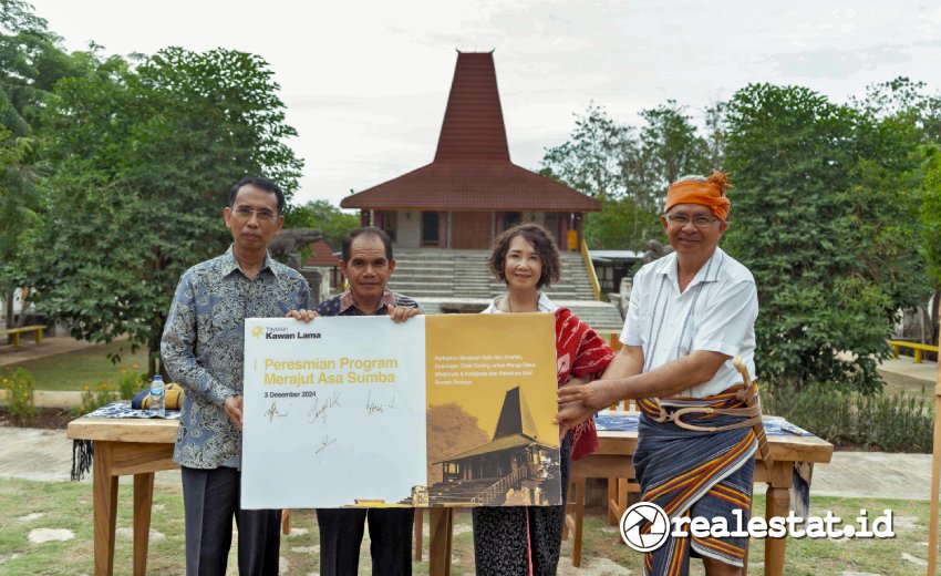 Peresmian Program Merajut Asa Sumba (Foto: Yayasan Kawan Lama)