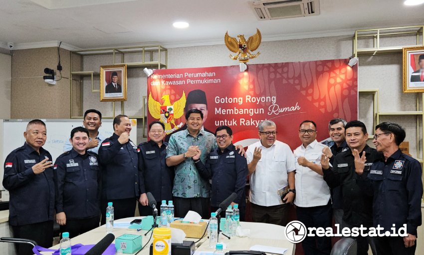 Pertemuan APERSI Kementerian PKP Program 3 Juta Rumah Realestat.id dok