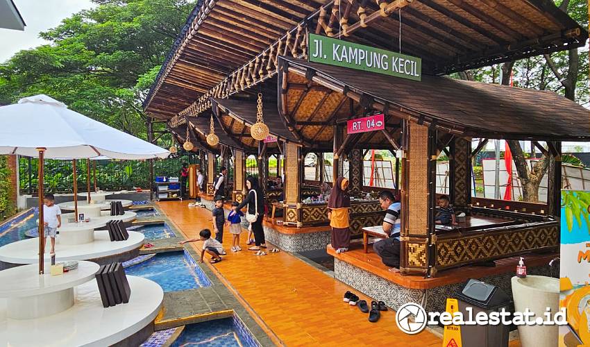 Restoran Kampung Kecil TROPS Paradise Resort City Realestat.id dok