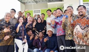 Menteri Perumahan dan Kawasan Permukiman (PKP), Maruarar Sirait, saat meninjau perumahan subsidi Mulia Gading Kencana (MGK) di Serang, Banten, Kamis, 12 Desember 2024 (Foto: Dok. Kementerian PKP)