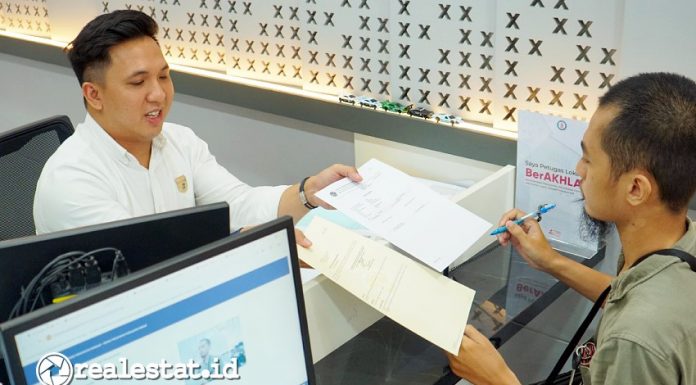 Sertifikat Elektronik dapat dicetak di lembar secure paper berwarna cokelat (Foto: Dok. ATR/BPN) 