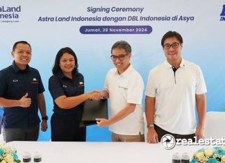 Signing Ceremony Astra Land Indonesia Berkolaborasi dengan DBL Indonesia Hadirkan DBL Academy di Asya Jakarta-RealEstat.id