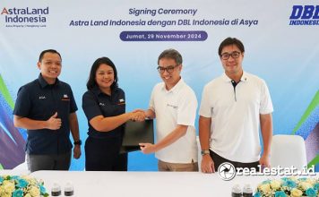 Signing Ceremony Astra Land Indonesia Berkolaborasi dengan DBL Indonesia Hadirkan DBL Academy di Asya Jakarta-RealEstat.id