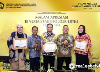 Sinar Mas Land Raih 3 EBTKE Award 2024 ESDM Realestat.id dok