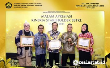 Sinar Mas Land Raih 3 EBTKE Award 2024 ESDM Realestat.id dok