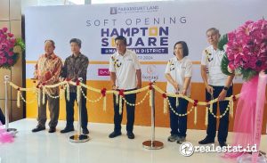 Soft Opening Hampton Square dan Papaya Fresh Gallery di kawasan Manhattan District, Gading Serpong (Foto: Dok. Paramount Land)