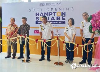 Soft Opening Hampton Square Papaya Fresh Gallery Manhattan District Gading Serpong Realestat.id dok