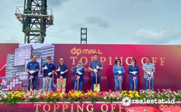 Topping Off DP Mall Expansion Semarang Sinar Mas Land Realestat.id dok