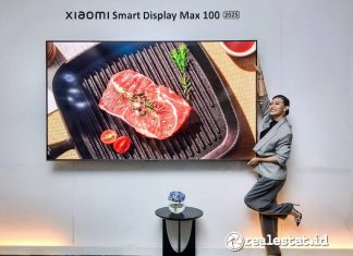 Xiaomi Smart Display Max 100 menghadirkan pengalaman hiburan layaknya bioskop sekaligus menjadi solusi praktis untuk kebutuhan profesional lainnya-RealEstat.id-Adhitya Putra