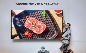 Xiaomi Smart Display Max 100 menghadirkan pengalaman hiburan layaknya bioskop sekaligus menjadi solusi praktis untuk kebutuhan profesional lainnya-RealEstat.id-Adhitya Putra