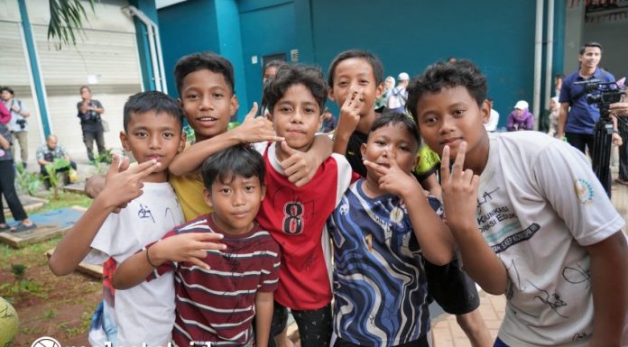 Anak-anak penghuni Rusun Rawa Buaya. (Foto: Dok. Kementerian PKP)