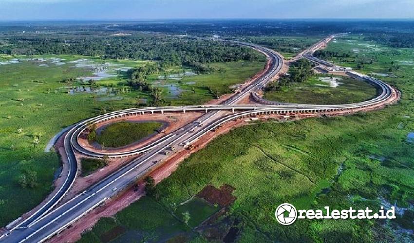 daftar 5 jalan tol terpanjang di Indonesia salah satunya Tol Terbanggi Besar - Kayu Agung. (Sumber: Hutama Karya)