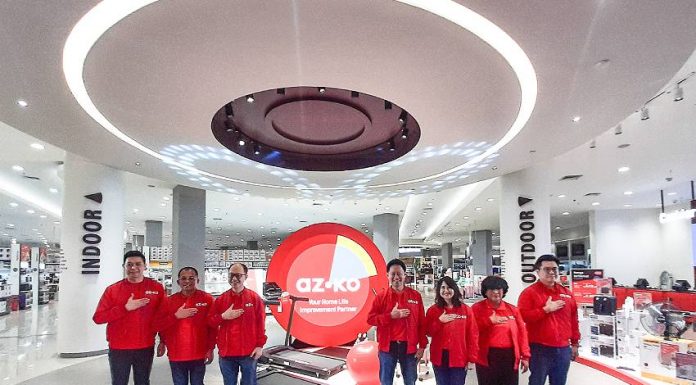 Peresmian Experience store pertama AZKO di Living World Alam Sutera. (Foto: RealEstat.id)