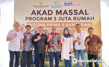 Akad Massal Perdana Perumahan Pesona Prima 8 Banjaran Kreasi Prima Land Realestat.id dok