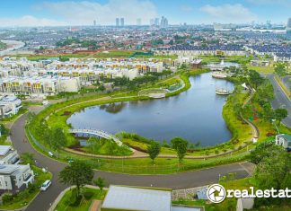 Cluster Rumah Harmony Lake Summarecon Serpong Tangerang Realestat.id dok