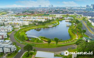 Cluster Rumah Harmony Lake Summarecon Serpong Tangerang Realestat.id dok