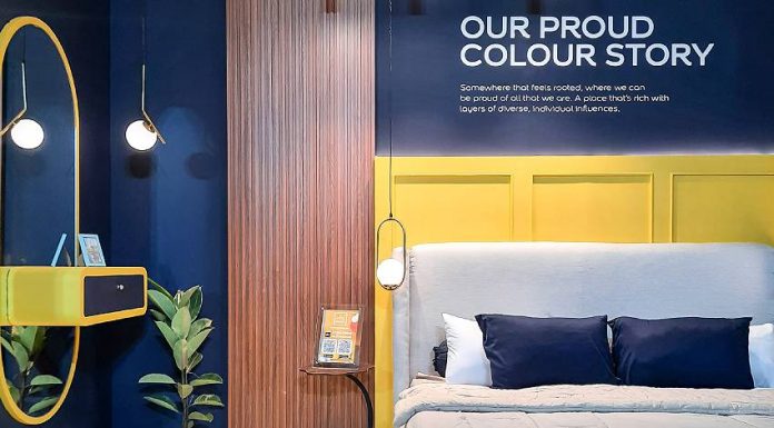 Dulux Colour of The Year 2025 True Joy hadir untuk menciptakan semangat optimisme, kreativitas, dan kebanggaan, serta membawa kebahagiaan ke dalam setiap rumah. (Foto: RealEstate.id/Adhitya Putra)