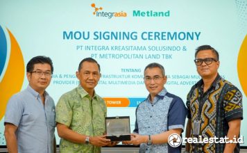 MoU Kerja sama Metland Integrasia Realestat.id dok