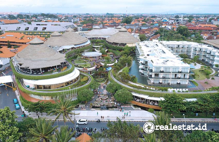 Kawasan komersial di Bali milik Paradise Indonesia. (Sumber: INPP)