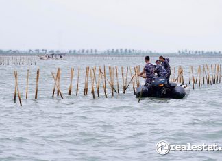 Pembongkaran Pagar Laut Tangerang Sertifikat Kementerian ATR_BPN realestat.id dok