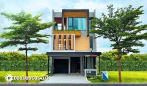 Rumah Tipe White Rose di Cluster Goldenrod, Metland Menteng (Foto: Dok. Metland)