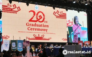 Wisuda Ke-20 President University Realestat.id dok