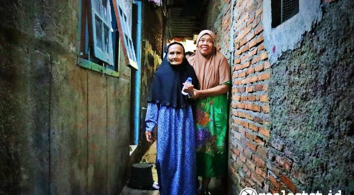 Kawasan hunian padat penduduk di Johar Baru, Jakarta Pusat (Foto: Kementerian PKP) 