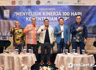 Diskusi Forwapera 100 Hari Kementerian PKP Realestat.id dok