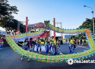 Festival Cap Go Meh menutup perayaan Imlek atau Chinese New Year 2025 di Paramount Land-RealEstat.id-Adhitya Putra