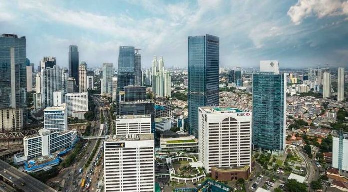 Salah satu gedung perkantoran premium di Jakarta, yakni World Trade Center (WTC) 3. (Sumber: Berita Satu)