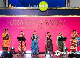 Grand Opening mall terbesar di Timur Bekasi yakni Living World Grand Wisata Bekasi-RealEstat.id-Adhitya Putra