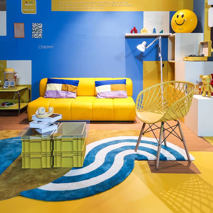 Palet warna Bold Colour Story dari Dulux Colour of The Year 2025 True Joy-RealEstat.id-Adhitya Putra