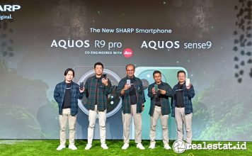 Peluncuran Smartphone Sharp Aquos R9 Pro Sense9 Realestat.id dok