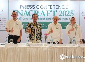 Press Conference Inacraft 2025 ke-25 realestat.id dok